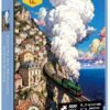 Family Jigsaw Puzzles for Adults 1000 Pieces, Challenging Fun Puzzles Stunning Art Wall Decor, Gift for Adult Puzzle Lovers, Poster Included, Town by The Mountain